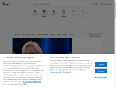 960 acceder accept activement actualites ainsi analysez appareil audienc aux caracteristiques cela confidentialit contenu d declaration des developper direct donnes du et etc fournir fournisseur geolocalisation gerer gros identification information insight j jour l le les list mesurer microsoft mises msn nombr nos nous obtenir partenaires permet personnalises pour precises preferences privee publicites que refuser se services soucie stocker sur titres tout traiton un utilisez vie votr à
