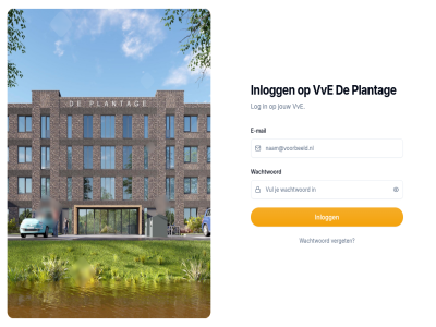 e e-mail inlogg jouw log mail plantag verget vve vve.nl wachtwoord