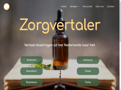 all arabisch begrip bereik contact disclaimer doser eenvoud ervor essentieel etikettekst ga geneesmiddel goed helpt hom ingenom inhoud instructies italiaan koerdisch makkelijk manier mogelijk nauwkeur nederland overbrugg pol privacy reserved right roemen taalbarrièr tal therapietrouw turk vertal voorzien waarop webapplicatie zer zorgt zorgvertaler zorgvertaler.nl