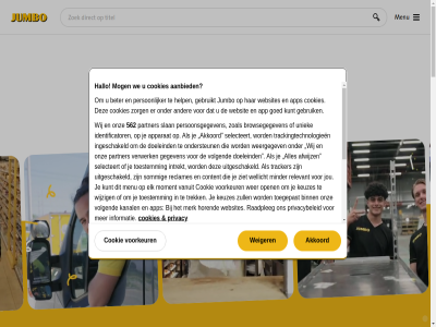 562 aanbied aanmak achterdescherm advertenties afwijz akkoord all app apparat b.v ban begrijp behoev beperkt beter bezorg bijban binn bronn browsegegeven chauffeur combinaties content contentprestaties cookie cookies derd dienst disclaimer distributiecentrum dna doeleind droomban dubbel elk en/of fod gebeurt gebruik gebruikt gegeven gepersonaliseerd glimlach goed groep hallo hand help horend identificator informatie ingeschakeld intrekt jij jou jouw jumbo kanal kassamedewerker keuzes kijkj konink kunt leidinggev ler leuk loopban menu merk met minder mog moment nieuw nl ondernem ondersteun ontdek ontwikkel onz open opslan partner partnerlijst past personalisatie persoonlijker persoonsgegeven prestaties privacy privacybeleid profiel publieksgroep raadpleg reclames relevant sam selecteert selecter selectie slan sommig stag statistiek team tegelijk ten ter toegepast toestemm tracker trackingtechnologieen traineeprogramma trek uitgeschakeld uniek vacatures vakkenvuller vanuit verbeter verschill verwerk vind volg volgend voorkeur voorraadbeheerder we websit websites weergegev weiger welk wellicht wer werk wij wijzig winn word ziet zoal zorg zull
