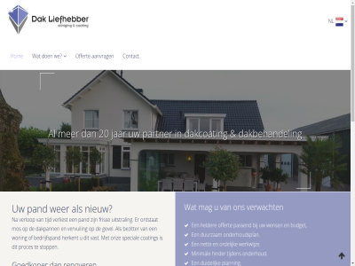 -681777 0345 20 24 4153 aanbreng aanvrag advies algemen allen bedrijfspand beesd bekend bekijk bent beschermt best bezitter budget bw coat coating contact daarnaast dak dakbehandel dakcoat dakliefhebber dakpann detail duidelijk duurzam enthousiast fris gegan gemoed geniet gev gevel gevelplat ging goedkoper grag helder herkent hinder hom immer industrieweg info@dakliefhebber.nl ingrep jar jarenlang kenn kostbar kwaliteit ler liefhebber liefhebbergroep mag medewerker minimal mos net nieuw nl offert onderdel onderhoud onderhoudsplan ondernemer ontstat onz oog ordelijk otto pand particulier partner passend person planning privacy proces reinig renover schildersbedrijf special stopp stuk tal tijd tijden top uitstral vast vel verkerk verliest verlop vervang vervuil verwacht verzekerd video voordeliger voorwaard vrag we weersinvloed wens wer werkwijz wij woning