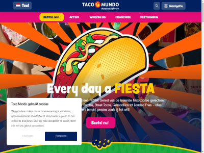 1 20 2026 a aanmeld accepter acties actievoorwaard advertentie advertenties algemen all amigo analyser bereid bestel bestell brow browse-ervar burritos by cookie cookies copyright day de delivery ervar every fiesta fod franchis fries gebruik gebruikt geniet gepersonaliseerd gerecht gev hom inhoud inschrijv instell jij klaarligg klantenservic klik korting languag lekkerst loaded mak meld meten mexican mundo navigatie nieuwsbrief onlin over precies privacyverklar quesadillas reservered right rootstep schrijf stemt stret t.w.v taco tacos tal twist veelgesteld ver verbeter verker verrass vestig volg voorwaard vrag we websit wer werk wilt zoal