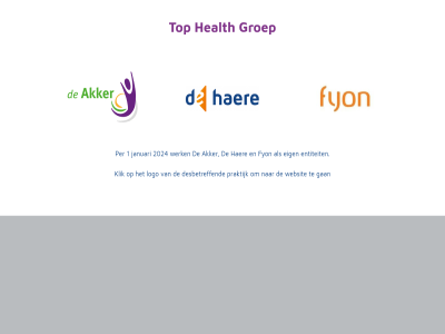 1 2024 akker desbetreff eig entiteit fyon gan groep haer health januari klik logo per praktijk top websit werk