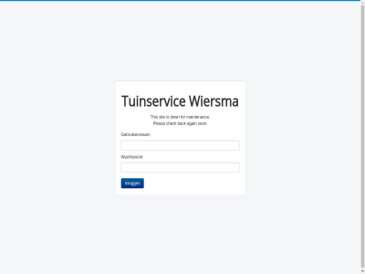 again back check down for gebruikersnam hom maintenanc pleas sit son this tuinservic wachtwoord wiersma