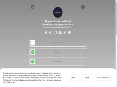 a accept all analytic and bedrijf but chos content cookie cookies doe email facebok feedback for further gmail googl help homedeal improv information instagram jour linkedin linktree maerawi manag map may mee mor necessary notic or our performanc personalisation personalised plat pleas preferences privacy provid refus reject report review see selection set sit strictly stucador stukador the this tiktok to trustoo twitter us use uses werkspot whatsapp which with writ you your youtub