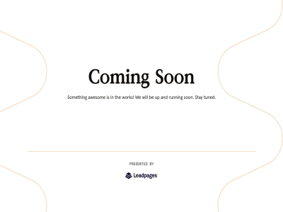 14 and awesom be by coming day for free leadpages presented running someth son stay the try tuned up we will work