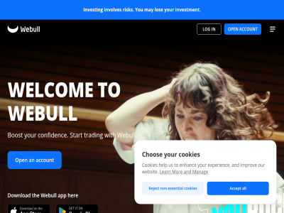 accept account all an and app boost chos confidenc cookies download enhanc essential etf europ experienc help her improv invest investment involves learn log los manag may mor non non-essential open option our reject risk securely start stock the to trad trading us websit webull welcom with you your