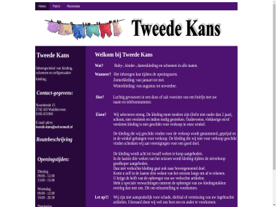 -633360 0182 09.00 12.00 13.00 15 15.00 19.00 20.30 2742 aangebod ad adres af artikel bovengenoemd contact contact-gegeven dinsdag doel donderdag download drie e e-mail eis folder foto gat gegeven goedkoper hebt helft hom inbrengwinkel kan kleding kledingstuk komt krijgt laatst lang mail noordeind omtrent opbrengst openingstijd originel overleg recensies reken routebeschrijv s schoen seizoen special teleurstell tijden twed tweede-kans@solconmail.nl uitverkop verkocht verwacht voorkom waddinxven wanner wek welkom woensdag zelfgemaakt