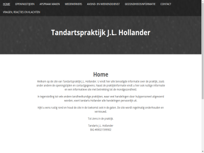 2018 89021599902 afsprak all avg avond benodigd betrek betrok big contact contactgegeven formulier gat gegeven gevoel gezondheidsinformatie handel hog hollander hollander.pdf hom houd hulppersonel informatie informatiev j.l jl kijkt klacht kunt lez mak medewerker medisch mocht mondgezond naast nuttig onderhoud openingstijd opgenom opnem patient person persoonsgegeven praktijk praktijkinformatie privacy privacyreglement reacties recht regelmat reglement rond rustig sit stan stat tandart tandartspraktijk tandheelkund tegenstell telefon teven toekomst uitgevoerd uitoefen vaandel vanweg vel vernieuwd verwerk verwerkt via vindt voert vrag waarvor war websit weekenddienst welk welkom wij will zien zoal