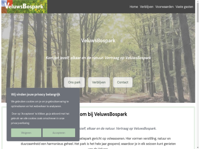 0341 1974 1984 2024 3 351 361 3881 40 500 90 aanbod aandacht aangelegd aanwez accept accepter acces actief adres af afgelop afsprak akkoord alic all alledag allen analyser bedoeld beher belangrijk belast beleid beplant beschikt beslot bestaand bestemd bevindt bezoek bied biedt bio bio-propan biodiversiteit blijft bosrijk boss bungalowpark chalet circulariteit cluster contact content contributor cookies crer daarom daaropvolg dagelijk dass denktank derd dichtbij diver dorp druk drukt duurzam een eigendom elk elkar elt energie energietransitie facebok fauna fietsroutes filosofie flora ga garander garderenseweg gast gebruik gebruikservar gehel gekreg geleg gelov gemiddeld geniet geopend gepland gericht gewaarborgd grag groen grot harmonie harmonieus hart hectiek heid heidemaatschappij hel henk hert hierdor hom horeca huidig huis huisdiervrij hur huurovereenkomst ideal ieder indel info@veluwsbospark.nl informatie inhem jar jezelf jouw jullie kavel kavelgren keuzes kleinschal klik kom kop koploper kunt laadpal langlop lat leg les lev levensstijl liefd linkedin locatie m mail mak mee min mocht mogelijk mooi mooist nam natur natuurbelev natuurinclusief nederland nem nieuw nieuwbouw omgan omgev omringd omschrev ondersteunt ongever ontvlucht ontwikkel onz oorsprong oorspronk openstreetmap optimaliser oud oudst overnacht overzicht park person plann plattegrond pleas pn polder privacy privacyverklar propan put rand randmer recreatie recreatiebedrijf recreatief recreatiepark recreatiewon reserved right rijk rof rol ruim ruimt rust rustig sam samenhang seizoen sfer sluit speelgeleg speelt speulderbos sprek sprielder stapp startpunt structur telt this thuis tijd to toegestan toekomst toenmal tuin twed uitsluit uitvalsbasis vakantiepark vanzelfsprek vast veeleis vel veluw veluwsbospark verander verbeter verblijv verhal verhur verhuurbungalow verkenn verstill vertrag verwijst verwijz via vind vindt visit vogel volgend volwassen voortdur voorwaard vorm vraagt vrij vrijheid vvv waard