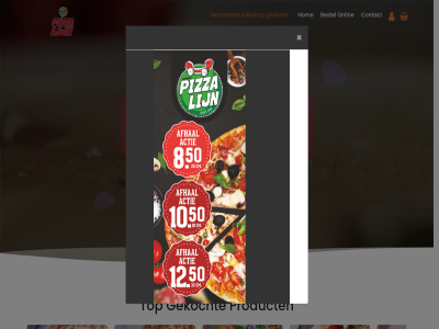 afhal bestel bezorg breda contact gekocht geslot hom momentel onlin onz pizzalijn product top webshop