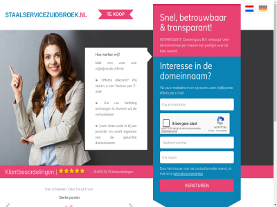 +31 -622153 .. 0 252 34256707 a akkoord b.v bank betal betrouw btw cod contact contactformulier domeinguru domeinnam domeinwebshop domeinwebshop.nl e e-mail e-mailadres eigenar factur ga gebruiksvoorwaard gekocht hel houd info instur interes interessant klantbeoordel kop kvk lever linkedin maand mail mailadres nee nem nl nl79rabo0135850916 nl817009930b01 offert ontvang onz partij per provider punt r schakel snel staalservicezuidbroek staalservicezuidbroek.nl stemt sterk stur telefon transparant vel verhuistok verkoopt vrag vrijblijv vul wereld werk wij word