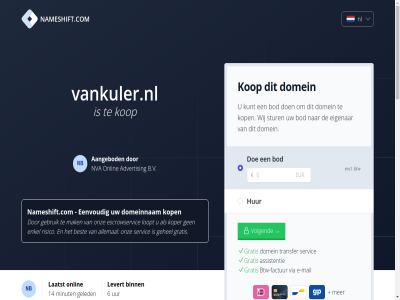 14 2004 2025 2288aa 6 88910652 aangebod aankoopprijs advertis allemal assistentie aud b.v best betaalt betal bezit binn bod breng btw btw-factur cad chf commissie currency czk dienst direct direct-kop dkk doe domainexpert domein domeineigendom domeinnam duurt e e-mail eenvoud eigenar enig enkel ervor escrowservic eur excl extra factur gat gbp gebruik gehel gekocht geld geled gemak gratis hkd hoelang huf hur jpy jullie kop koper kost krijgt kunt kvk laatst languag levert loopt mail mak menu minut mocht mogelijk nameshift.com nb nederland nl nl864820458b01 nok nva nzd onlin onverhoopt onz open overdracht overdrag overeengekom pln prijs reken rijswijk risico ron sek servic sgd sinc snel steenplaetsstrat stur terug transfer uiteraard usd uur vankuler.nl veelgesteld veilig verhuiz verkoper via volgend voordat vrag werk wij zar zorg
