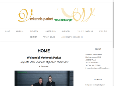 0655108014 0681727492 150 2017 6003 a aanbod afwez algemen aurora bekijk beleid bov by charm charmant contact copyright designed developed dienst echt eerli eindhovenseweg elk feestdag fijn g gat hom hout instagram interieur jac juist laminat liberthemes mooi natur onderhoud parket parketmann privacy rk s schur stijl stijlvol stil tel thim thim-verkennisparket@hotmail.com tijdj verkennis verkennisparket vloer vloerverwarm volg voorwaard weert welkom wens werk zeker