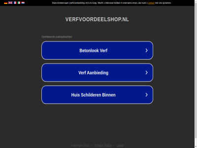 2025 copyright legal policy privacy verfvoordeelshop.nl