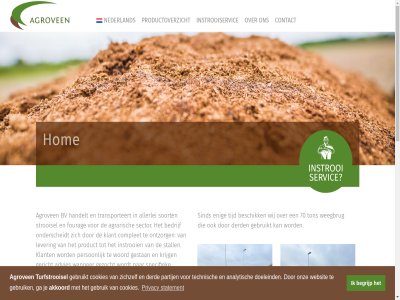 +31 0 02 1 25 3 36 4 413 51 53 5406 6 61 62371452 67 70 advies afsprak agrarisch agroven akkoord algemen allerlei analytisch bedrijf begrijp bepal beschik betrouw bv complet contact cookies derd doeleind e egelweg enig ervan facebok flexibel fourag ga gebruik gebruikt gericht gestan gezocht handelt hom huidig immer info@agroveen.nl innovatie instagram instrooi instrooiservic klant koning krijg kvk lever m media menu naast nagekom nederland nieuw onderscheidt ontwikkel ontzorg onz oploss partij pd person pluimvee privacy product productoverzicht sector servic sind soort specifiek stall statement stelt strooisel t technisch testbedrijf tijd ton transporteert turfstrooisel uden verbeter volg voorwaard wanner websit weegbrug wij woord zet zichzelf