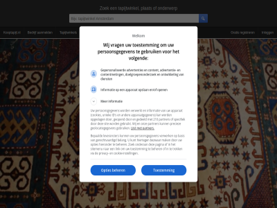 210 aanmeld adres advertentie advertenties all apparaatgegeven apparat basis bedrijf beher belang bepaald bezwar content contentmet cookie cookie-instell cookies dienst doelgroepenonderzoek en/of gebruik gebruikt gedeeld geolocatiegegeven geopend gepersonaliseerd gerechtvaardigd gratis het hieronder hierteg id informatie inlogg instell kooptapijt.nl kunt leverancier lijst link mak nederland onderan onderwerp ontwikkel onz open opgeslag opslan opties pagina partner persoonsgegeven plat preciez privacy registrer s sit sitemenu specifiek tapijt tapijtwinkel toestemm trek uniek verwerk verwerkt via volgend vrag welkom wij zoek
