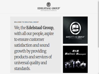 1 2015 5222 all and aspir bg by customer edelstal ensur group growth hertogenbosch info@edelstaalgroup.com koenendelseweg our peopl product provid quality reserved right s satisfaction services sound standard the to universal we welcom with
