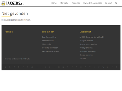 2025 a aanmeld algemen all b b.v bedrijf bedrijfsvermeld bedrijv bestat bundel c contact d direct disclaimer e f faxgid faxgids.nl g gevond h helas holding hom i informatie j k l m n nederland o onderdel opnem p pagina privacy product q r reserved richtlijn right s searchtrend sem sem-bundel sitemap starterswebsit t v verklar vindt voorwaard w wel x y z