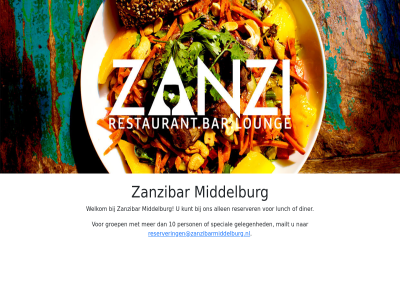 10 allen diner geleg groep kunt lunch mailt middelburg person reserver reserveringen@zanzibarmiddelburg.nl special welkom zanzibar