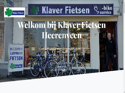 bikes contact e e-bikes fiets fietsreparaties heerenven klaver nieuw noordoost.nl realisatie reparatie reparaties tweedehand verkop websit welkom