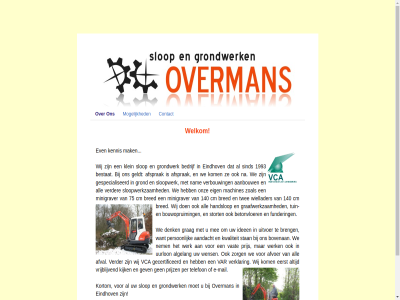 c contact copyright eindhov even grond grondwerk kennis kortom mak mogelijk overman sloopwerk slop welkom
