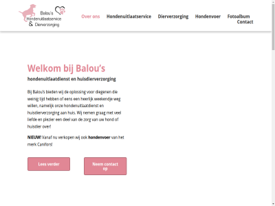 06 2026 53 57 83 96 aanvrag akkoord algemen all balou begonn bent beroep beschik besprek bied bos bus canifor contact daarin dag del derd diegen dier dierenart dierverzorg dochter eig en/of energie fijn formulier fotoalbum ga gan gat gebruikt gedur gegeven gerund gerust goed goedgekeurd grag grietj groep grot hart heerlijk hetzij heup hoeft hom hond hondenuitlaatdienst hondenuitlaatservic hondenvoer huis huisdier huisdierverzorg ieder informatie kan kans kennel ker kiley kost krijgt kunt kwijt lang lekker les liefd loopbrug los maandag mail mat media menu merk mocht moeder mogelijk namelijk nem niemand nieuw nieuwsgier nodig omgev onderstaand ontwerp onz opgeslag oploss overleg per person plezier prijs prijz realisatie renn riem rubber s sam slecht snuffel social spel spring stur terwijl teven tijd tijden tisda twee uitlaatbeurt uitlat uitsluit uur vakantie vanaf verder verkop vermak verstrekt vervoer verzend verzorg verzorgd via volled voorliefd voorwaard voorzien vrag vrijdag vul wandel wanner weekend weekendj weekj weg weinig welkom wij will wilt zeker zodat zorg