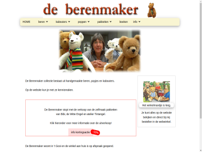 -03 -2026 13 32118948 50 afsprak atelier bekijk ber bereik berenmaker bestell bibi boek contact contactinformatie direct engel geopend gooi hieronder holst hom huis info informatie ingeschrev kabouter kamer kennismak klik koophandel kortingsactie kun kunt leg leveringsvoorwaard liesbeth nummer pagina pakket popp privacy stat stopt t tintangel uitverkop verkop websit webwinkel winkel winkelmandj wit woont zelfmak zie