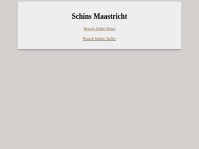 atelier bezoek hom maastricht schin v.o.f