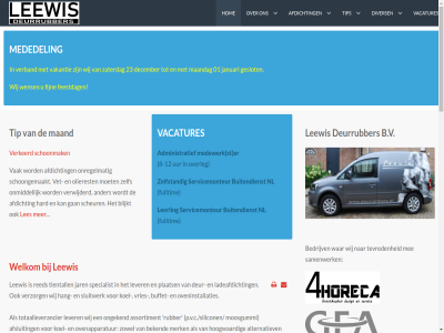 -12 ./siliconen 01 06 23 40a 4255 5343 7495 8 aannemer aanslan administratief adresgegeven afdicht afsluit algemen alternatiev ander apparatur assortiment b.v bacterien bar basis bedrijfsinformatie bedrijv bekend beschadigd beschik besmet blijkt boetes broedplat buffet buitendienst checklist control controles december deur deurrubber diplomer disclaimer divers eig en/of ergst feestdag fijn fulltim gan gediplomeerd gescheurd geslot geval gevall gezond gm hang hard hierdor hog hoger hom hoogwaard horecakeuken hygien ideal inefficient januari jar koel koeling korter kunt ladeafdicht leerling leest leewis leewis@deurrubbers.nl leid les levensdur lever leverancier loszit maand maandag mededel medewerk mee merk micro micro-organism milieuverantwoord moet monteur moosgummi netheid nieuwendijk nl olierest ongek onmiddel onregelmat onz oorzak organism ovenapparatur oveninstallaties ovenrubber overleg p.v.c perfect plaats privacyverklar problem productie rijkweg rubber samenwerk scheur schoongemaakt schoonmak servicemonteur slecht sluiting sluitwerk specialist st strenger strokengordijn stroomverbruik tel tevred tientall tijdelijk tijdig tip totaalleverancier uur vacatures vak vakantie vca veelvuld veilig vel verband verkeerd vervang vervuild verwijderd verzorg vet voorkom voorwaard vries war welkom wens werk werkt wij zaterdag zelf zelfstand zonod zowel