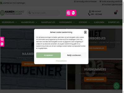 +31 /10 0 085 1 100 15 2 25 27.95 28 29.95 35 387 3m 3m-tape 401 5 5448 54827914 5629 59.95 8.95 85 9 9.2 accepter account achteraf achterzijd adres algemen alt apparat assortiment bedruk begrip beher bekijk belletj bepaald bereik best bested bestel bestell bestseller betal beton bevest bevestigingsset bied binn blind brievenbus brievenbusbordjes btw btw-nummer buit cm contact contactgegeven cookie cookies dag de deur deurbordj deurbordjes diver duurzam eenvoud eindelos eindhov en/of envelop ervar extra facebok familie finish freshmonk functies ga gebaseerd gebied gebruik geeft gef gegeven geleverd geproduceerd gerealiseerd gerust gewenst grappig gratis grot herbruik herroep hog huisnummer id ideal incl informatie ingeschrev inhoud instagram intrekt invloed jar juist katoen kh kies klacht klar klarna kleur kunststof kvk kvk-nummer kwalitatief kwaliteit lekker lever levertijd lok maatwerk mail mat material media mogelijk naambordj naambordjes naamplaatjes nadel namengigant namengigant.nl nem nl002319724b61 nummer nummercirkel o.a onlin ontdek ontvang ontwerp onz per personalisatie phon phone-alt pleg presenter privacy privacyverklar product profiter raadpleg reken retourner review rompertjes rvs rvs-lok s set sind sit sjablon slag slan snel snell soort specialist stal stan standaard stemm sticker stretchy surfgedrag tal tap team technologieen toestemm touch uitlijn unico uniek vanaf veilig verklar verkoop@namengigant.nl vervull verwerk verzend verzendkost voordeur voorkeur voorwaard waarder wanner wasbar websit webwinkelkeur wel wen wens wenst werkdag whatsapp wij wildeman winkelwag www.namengigant.nl x zacht zit zoal zoek