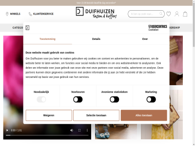 .. 0186 08.30 1 17.30 2 2024 22.00 3 4 643656 65 8 accessoires advertenties adverter algemen allemal analys analyser anoniem basis begon bekijk besteld bestell betaalmog beter bezorg bied blijf boodschappentrolley categorieen collectie combiner consent contact content cookiebeleid cookies dag de del detail dezelfd drinkfles duifhuiz duurzam echt functies garantie gebruik gegeven grot hebt hoogt informatie inschrijv inspiratie jar jij jou jouw klantenservic klantenservice@duifhuizen.nl klar koffer kortingsacties laptoptass lat liever ma ma-vr maakt mak market media membership merk nam nem new nieuw nieuwsbrief noodzak offlin onlin onz partner personaliser portemonnes privacy reistass retourner ruil sal schooltass schrijf secrid selectie selection servic services sit social specialist stan statistiek suitsuit tass toestan toestemm uur veelgesteld veilig verstrekt verzameld verzend verzond voorkeur voorwaard vr vrag we websit websiteverker weiger wens werk wij winkel winkelplezier zakelijk