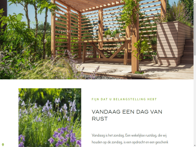 aanleg bel belangstell bijzonder certificer contact contactinformatie dag dienst erfgoed fijn geschenk geslot god grag groen hebt hom houd hovenier morg onderhoud ontwerp onz opdracht privacyverklar project red reijm rust rustdag stell stevig tuin vakhovenier vandag visie voorliefd vrag we websit wekelijk wer wij wijd zondag