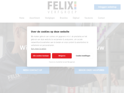 advertenties all analyser assortiment bekijk benodigd bied branches by consent contact content cookie cookie-instell cookiehub cookies de digital felix gebruik gegeven hom inlogg instell jouw kom m.b.t mak management nem netwerkfunctionaliteit onz partner personaliser powered prestaties social toestan vacatures verbeter verfbenodigd verfgroep verzamel vestig we webshop websit weiger wet wij x