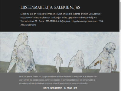 adres agent analyser art bestaand beveiligingsstatistiek blogger blogpost cookies detecter galerie garander gebruiksstatistiek gebruikt gedeeld gemaakt generer glas googl informatie inlijst ip ip-adres jas lever leverancier lijst lijstenmakerij m maatregel misbruik mogelijk nieuwst omlijst openingstijd post prestatie sam servicekwaliteit services sit snap soort stock strak treff upgrad user user-agent verker verschill voorbeeld wij