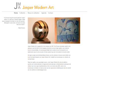 20 2007 actief ander art bankier beginn bekend beleid bepal blijv central collectie del dien eig gallery gevestigd hedendag international jar jasper jma jong klant kunst kunstenar kwaliteit kwaliteitscriteria laatst langjar leeftijd leidrad liefd minder modern naast nam nederland ontdekkingsreis onz opgericht pablo passie picasso plan platform sam smak spannend stan start strev teven tijd vanaf vast verwezen verzameld voldoen voorjar voornem wereld