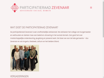 19.30 20 2026 21.45 22 23 24 26 27 28 adviesrad adviser agenda angerlo april augustus beginn belangstell beleid bijeenkomst burgemeester colleg contact cultuurfabriek denk disclaimer doet domein doorgan eiland erbij februari gat gelder gemeent giesbek hel hom info@przevenaar.nl januari jeugdzorg juni klar lat lathum lid maart maatschapp mee mei misschien nem november oktober onafhank ondersteun onz open participatierad passend policy privacy rad rond s september sociaal sted toegank turmac uitvoer uur vergader verslag via vind we wel werk wet wethouder zevenar