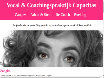 0627176949 65 90 aandacht aangeslot aanler aanvull abvc academy adem ademcoach ademhal ademhalingstechniek ademsteun ademtechniek ademtherapie afgeslot afgestemd afgestudeerd algemen alison@vc-capacitas.nl allround alt amsterdam and aspect associatie auditie autism avontur basis batc begeleid begin begrip behaald behandel beheers behoeft belang belangrijk belast benieuwd bereik bericht beroepsveren bested beter betreft beweg bewuster bied bijschol bijzonder boeking boekingsformulier borst bruiloft capacitas carrièr cat central coach coaching coachingspraktijk complementair concert concertzangeres conservatorium consument contact control counsell counselor cursus daarnaast dag dagelijk del depressie dieper diepst docent docer doel dompel download draagkracht druk duurzam dynamiek eerst efficient efficienter eig email emoties energie enthousiast erkend ervaart essentieel essentiel eur expertis expressiev functioner fundament gebied geeft gepassioneerd gericht geschikt geschoold gevoelen gezond grag groei gsm hebt heden heesheid help helpt herstel herstell hiervor hor houd hulpvrag hyperventilatie ieder individu individuel info inspirer instrument interes international jezelf jouw kel klacht klassiek kom kor kost kracht krachtig krijgt kruidengeneeskund kun kunstenbond/ntb kunt lat ler les less lev levenswil lezing lichaamsbewustzijn lichaamshoud licham lied lieder linguistisch london mak master mat mezzosopran minder moeit mogelijk mooi music musical musicus muziek muziekgeschiedenis muzikal naast nadat nam nem neuro nieuwsgier nlp nodig oefen oerkracht onderdel onrust ontdek ontspann ontspanningsklacht ontwikkel ontwikkelt onzeker oorsprong oorspronk opera opleid optimal oratoria oratorium overbelast passie per performanc person piano pianobegeleid pijn podiumspann popmuziek postgraduat potentie potentieel praktijknam praktijkvisie praktisch presentaties privacy privezangless professionel programmer reguler repertoir resultat richt rondom rouw royal ruimt rust rustig