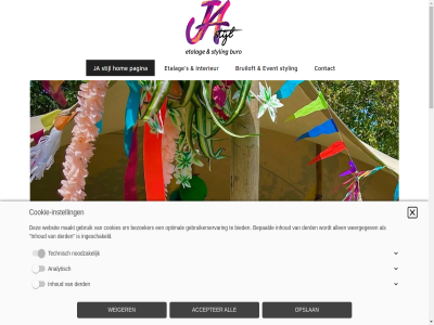 aanbied aantrekkelijker accepter activiteit all allen analytisch belev bepaald bezoeker bied bijvoorbeeld binn bruidspar bruiloft buro contact cookie cookie-instell cookies creeert crer derd detail eig eigenar etalag etalages even evenement evenstyl event extern functies gebruik gebruiker gebruikerservar geleverd gestyled hal help hoger hom huidig ieder ingeschakeld inhoud instell interieur interieurstyl jou juist kijk klant kleur krachtig levert maakt mak maximal noodzak omzet oog opslan optimal optimaliser pagina personaliser plaats prettig puntjes rond ruimt s sfeervoll sfer slimm stijl styling technisch trek uitstral valt vanweg verantwoord verkop verlicht volg voorbijganger websit weergegev weiger werkt wij winkel winkelinricht