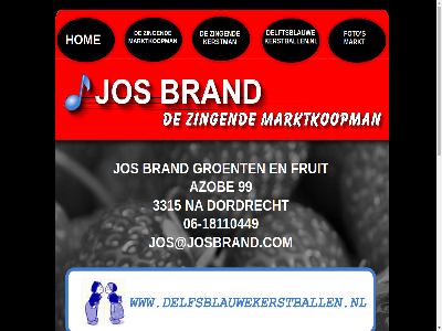 -18110449 06 3315 99 azob brand delftsblauw dordrecht foto fruit groent hom j jos jos@josbrand.com kerstballen.nl kerstman markt marktkoopman os s zingend