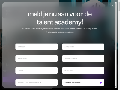 +31 01 1 10 11 17 2 2024 2025 2026 2027 22 24 27 28 29 3 30 4 4816 55 6 about academy accepter actief afsluit agenda akkoord algemen april arrow artiest artistiek avenue back bas beat behal bekijk beleid belev beschik bied boek brand breda carrièr central check clos coaching concept cookiebeleid cookies day december detail directie discover doel doorontwikkel drom druivenstrat drum dubstep duurt education eig elektronisch enkel event februari feestmuziek focust follow forward foundation full functionel ga gebruik genr gericht groei grot havermarkt hello@bredabeats.com homebas hous ijsplein industry januari jezelf jochem jong jouw juli kb kenn kijk klar klubcaf ler les lezing lokal maart maikel mainstag mak maker markt masterclasses meld met mezz middel mogelijk moves music muziekindustrie muziekindustrieprofessional muzikal n nachtcultur nachtrad nederland netwerkmog nieuw nieuwsbrief noa november ondersteun ondersteunt ontdek ontwikkel onz optimaliser organisaties our parkies partner person pien play plek privacy privacybeleid professional project realiseert regional richt sam september servic showcas sign sluit sponsor stad stag stap start startmoment stat strategie structur studio studios studiosessies tak talent talentontwikkel team techno toe turf up us valkenbergpark verder vergrot vind volg volgend volled vooral voorkeur voorwaard vrijwilliger waarin war we websit welk werk werkt wij workshop x zakelijk zet zichtbar zichzelf