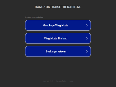 2025 bangkokthaisetherapie.nl copyright legal policy privacy