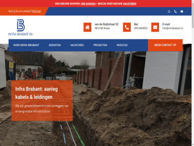 +31850404826 -0404826 085 18 2 2023 2025 30 4814 52 aankunn aanleg aanlegg aannemer aanvaard afbeeld afgelop afsprak algemen all allerlei alsok asfaltwerkzam b.v bedrijf begin behal bekijk bel bericht beteken biedt binn bouwbedrijf brabant breda buitenlucht certificat communicatie computer contact contactgegeven copyright daaruit daarvan data dienst direct druk e e-mail enorm ervar g.w.w gas gasleid gedeponeerd gegan geregeld gerust gespecialiseerd gestart gewerkt glasvezelkabel glasvezeltechniek goed grag grav groei hand/spandiensten handig handjes hard help hom hou i.v.m info@infrabrabant.nl infra infrastructur ingezet installer jar jij jou kabel kamer kijk klant klar klik klok kom koning koophandel kort kun lang leiding ler licht lijn link locatie maandag mail minut mocht mvo/co2 nachtwerk nam ne nem nieuw nummer ondergrond onderhoud ondersteun onz opdracht oploss ouder overeenkomst particulier personeelstekort prijz problem project punt recht rechtstrek reijtstrat rijbewijs rioler riooltechniek saner scherp sind snelheid solliciter sterk stonex stur system t/m tijd toepass totstandkom transformatorhuis transporter tuin tuinaanleg tuss uitsluit vacatures vak vca veilig verder verhuiz vervang via vind volgend voorbeeld voortvloei voorwaard vop vrag vrij waarmee war water we websit weg werk werkenbij@infrabrabant.nl werkgebied whatsapp wij wilt wissel x zaterdag zoal zoek zoekt zorg zull