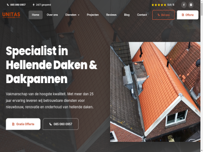 060 085 0957 1500 2026 24/7 25 5 5.0 algemen all antwoord b.v bekijk bel beoordel bereik betrouw blog contact dak dakgot dakisolatie dakonderhoud dakpann dakrenovatie dakreparatie dienst email ervar expertis gecertificeerd geopend gesteld gratis hellend hieronder hom hoogst jar klant kwaliteit lever meest navigatie nieuwbouw nokvorst norm offert onderhoud onz pannendak person privacy project protected recht renovatie review ruim servic specialist spoedreparatie tevred unitas vakmanschap vca veelgesteld volgen voorbehoud voorwaard vrag wij