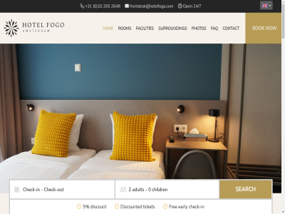 +31 0 1 10 1060 2 20 205 24 24/7 26 2648 3 31 4 5 6 7 8 amsterdam and arrow bok by check check-in circl comfort condition contact discount discounted early fa fa-arrow-circle-right facilities faq fas fogo fogostrat free frontdesk@hotelfogo.com hom hotel lj market menu netherland now official open photos privacy right rom s standard statement surround term the ticket tripl twin websit