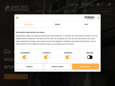 aanvrag advertenties adverter analys analyser basis bekijk bied blog boy combiner consent contact content cookies del detail energiefactur energieoploss functies gebruik gegeven informatie maakt market mat media nieuw noodzak offert onz partner personaliser product project residentieel selectie selection services sit social statistiek sunny toestan toestemm verstrekt verzameld vitaminekur voorkeur we websit websiteverker weiger zonnepanel