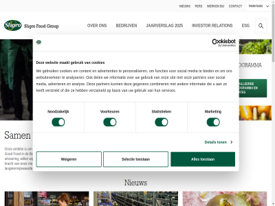 0 2 2020 2025 2026 400 aandel aandeleninkoopprogramma advertenties adverter aldus all ambitie amsterdam analys analyser basis bedrijf bedrijfsvideo bedrijv belgie benelux bestemd bied bouter breng combiner contact content cookie cookies culiver del detail development direct distributiecentrum duurzaamheidsnieuw duurzam echt eerst esg excellent focus fod foodservic footer functies gan gebruik gebruikersvoorwaard gecertificeerd gedetailleerd gegeven gewonn ggn god groei groothandel group halfjaarcijfer hoeckel hom ieder informatie infrastructur ingebruiknam inhoud innovatiev instell inten investor jaarverslag kernwaard klant kleiner klik kracht kwartal kweker langetermijnwaard les lever licht maakt main market markt marktaandel marktleider media meest mens menu mover mt/sprout n.v navigation nederland nieuw noodzak onbetwist onz overslan partner per personaliser primeur professional programma referentie relation sam samenwerk scholier schoner sd400 secondary selectie services sit sligo sligro slow smdc smitvis social sponsor stad stakeholder startend statistiek sterker stiller stroef sustainabl tikj toe toestan toestemm toestemmingsselectie ton trading transactie transactie-updates uitgav uitvoer updat updates vanuit veghel veiliger ver verder verstrekt verzameld voeg voorkeur vrachtwag we websit websiteverker weiger werk wij wijzig will zalm