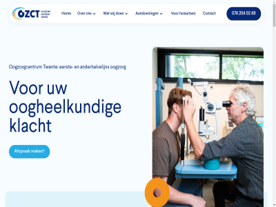 02 074 2024 204 49 aandoen afsprak anderhalvelijn contact disclaimer eerst hom huisarts klacht mak nieuw oogheelkund oogzorg oogzorgcentrum ozct tomdekoning.work twent websit wij