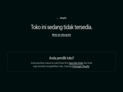 anda coba dukungan fitur gratis hubungi ingin ini jika ke kembali kesulitan lupa masuk mengaktifkan mulai pemilik sedang shopify tersedia tidak toko uji