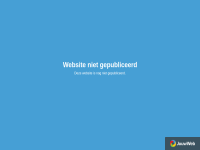 gepubliceerd jouwweb websit